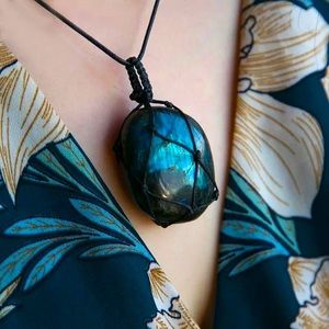 Labradorite necklace